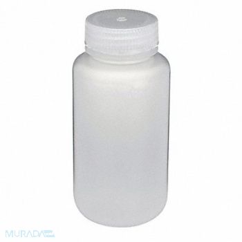 GLOBE SCIENTIFIC Bottle 8.5 oz Labware Nominal Cap. PK12, 55NG98