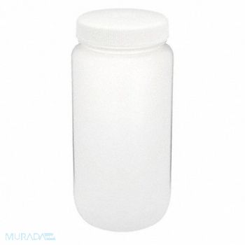 GLOBE SCIENTIFIC Bottle 67.6 oz Labware Nominal Cap., 55NH02