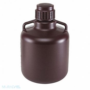 GLOBE SCIENTIFIC Carboy 2.64 gal Labware Cap. English, 55NH09