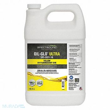 SPECTROLINE Fluorescent Leak Detection Dye Yellow, 55NH99