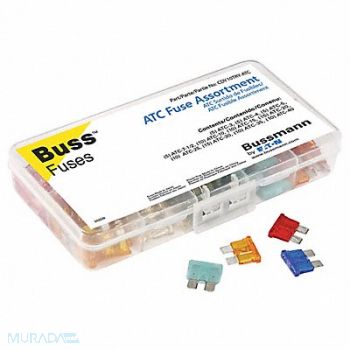 BUSSMANN Fuse Kit 100 Total Number of Fuses, 55NJ12