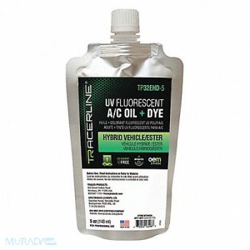 TRACERLINE UV Leak Detection Dye 5 oz Size, 55NP39