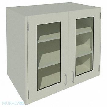 INSTOCK Wall Cabinet 30-5/8 H Pearl White, 55NW56