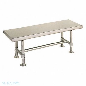 INSTOCK ESD Gowning Bench 14 ga. 18 H 72 W, 55PA63