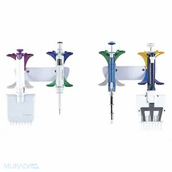 HEATHROW SCIENTIFIC Pipette Wall Mount Plastic PK2, 55PR61