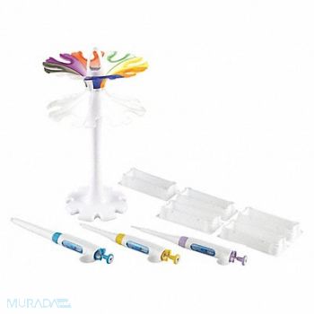 HEATHROW SCIENTIFIC Pipette Starter Kit 1 to 100 mL Volume, 55PR62