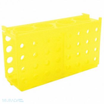 HEATHROW SCIENTIFIC Test Tube Rack 8 Compartments PK5, 55PT39