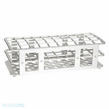 HEATHROW SCIENTIFIC Test Tube Rack 40 Compartments, 55PT44