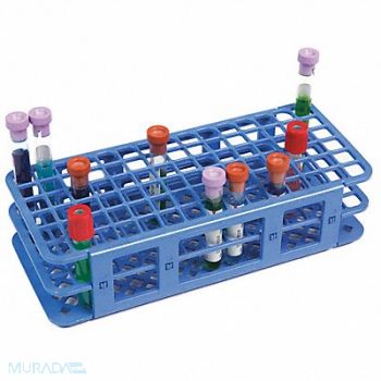 HEATHROW SCIENTIFIC Test Tube Rack 90 Compartments, 55PT47