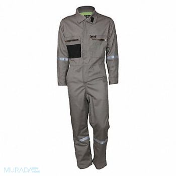 MCR SAFETY K2358 Flame-Resistant Coverall 64 Size, 55UY81