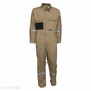 MCR SAFETY K2358 Flame-Resistant Coverall 44 Size, 55UZ21