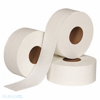 ABILITY ONE Toilet Paper 1 Ply 4000 ft L Roll PK6, 55VD22