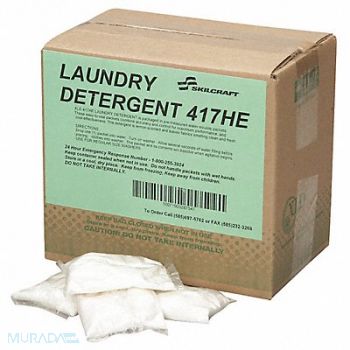 ABILITY ONE Laundry Detergent Liquid Packet, 55VD42