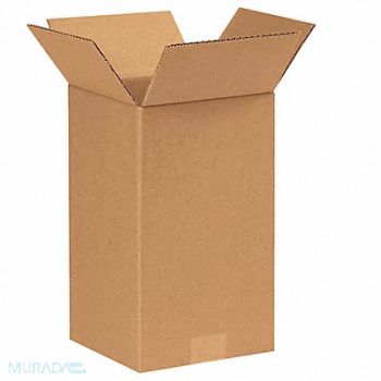 GRAINGER APPROVED Shipping Box 7x7x12 in, 11R294