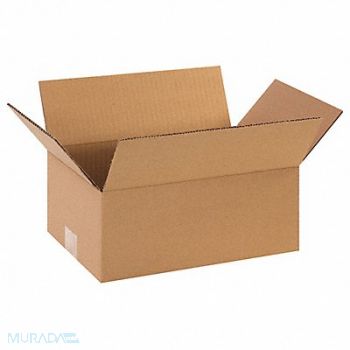 GRAINGER APPROVED Shipping Box 12x8x5 in, 11R205