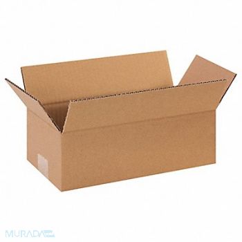 GRAINGER APPROVED Shipping Box 12x6x4 in, 11R198