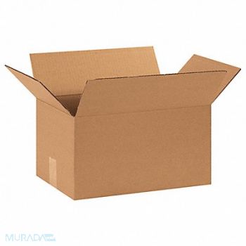 GRAINGER APPROVED Shipping Box 15x10x8 in, 11R372