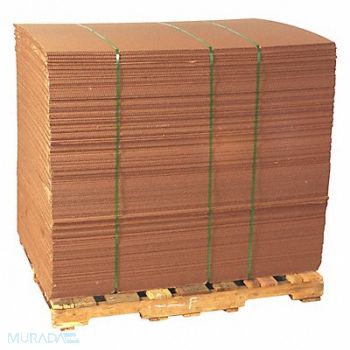 GRAINGER APPROVED Corrugated Pads 48 W 60 L 48 ECT, 55VK16