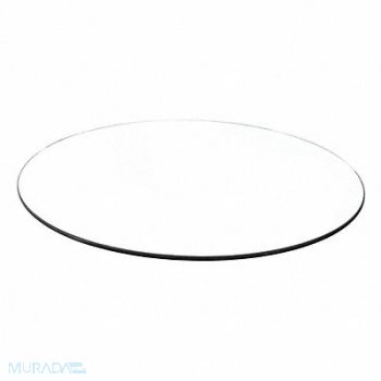 CLEARTEX Chair Mat Round 48 Clear 1/4 Thick, 55VL66