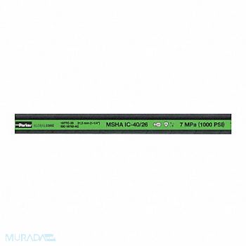 PARKER Hydraulic Hose 3/4 I.D. 50 ft L Black, 55WF45