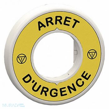 SCHNEIDER ELECTRIC Legend Ring Round ARRET D URGENCE Legend, 55WF99
