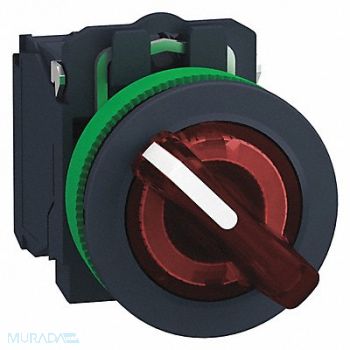 SCHNEIDER ELECTRIC Illuminated Selector Switch 30mm Sz, 55WK15