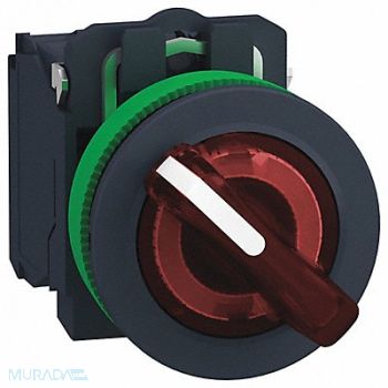 SCHNEIDER ELECTRIC Illuminated Selector Switch 30mm Sz, 55WK16