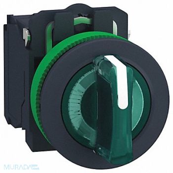 SCHNEIDER ELECTRIC Illuminated Selector Switch 30mm Sz, 55WK20