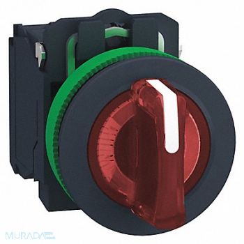 SCHNEIDER ELECTRIC Illuminated Selector Switch 30mm Sz, 55WK25