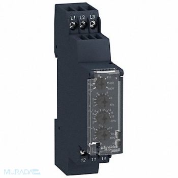 SCHNEIDER Voltage Sensing Relay 5A 12VDC 6 Pins, 55WL94