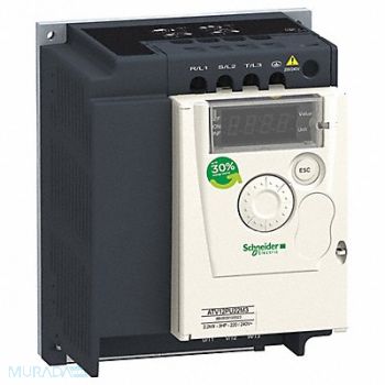 SCHNEIDER ELECTRIC Variable Frequency Drive 3hp 200 to 240V, 55WM78