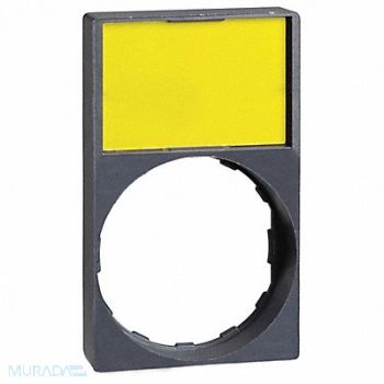 SCHNEIDER ELECTRIC Legend Holder Rectangle No Legend, 55WP52