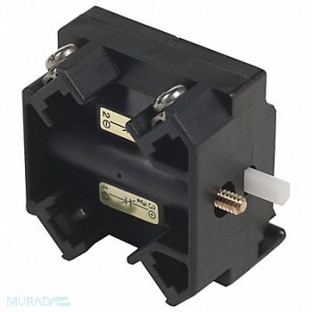 SCHNEIDER ELECTRIC Contact Block 2 NO Contact, 55WP91