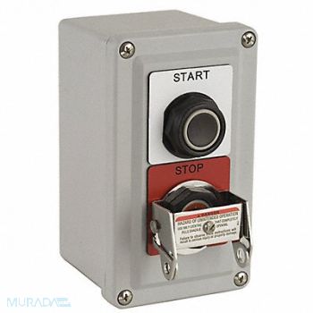 SCHNEIDER ELECTRIC Complete Control Station 1NO/2NC Contact, 55WR68