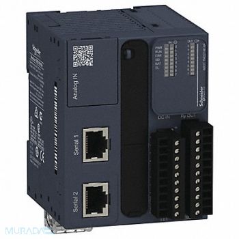 SCHNEIDER ELECTRIC Logic Controller 24VDC Relay Output, 55WT36