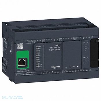 SCHNEIDER ELECTRIC Logic Controller 24VDC Transistor Output, 55WT39