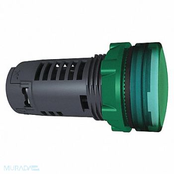 SCHNEIDER ELECTRIC Pilot Light Green LED Lamp Type, 55WU21