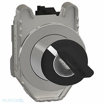 SCHNEIDER ELECTRIC Selector Switch 30mm Sz 2 Position, 55XA08