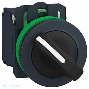 SCHNEIDER ELECTRIC Selector Switch 30mm Sz 2 Position, 55XA42