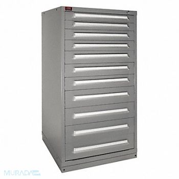 LYON K3771 ModDrwrCab 59.25 x30 x28 DvGry 11Drwr, 55XL44
