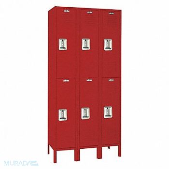 LYON Lckr 2x3Lckr Red 78 x36 x15 UnAssm, 55XZ84