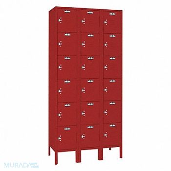 LYON Lckr 6x3Lckr Red 78 x36 x12 UnAssm, 55YA17