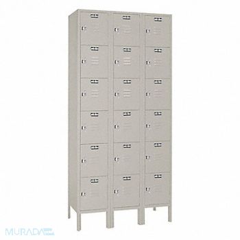 LYON Lckr 6x3Lckr Mnrl Gry 78 x36 x12 UnAssm, 55YC10