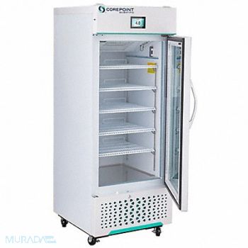 COREPOINT SCIENTIFIC Refrigerator 0.5 cu ft Freezer Cap., 55YD18