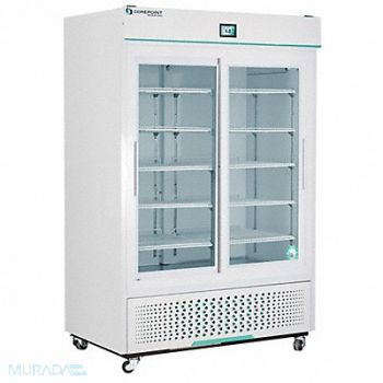 COREPOINT SCIENTIFIC Refrigerator 0.5 cu ft Freezer Cap., 55YD24