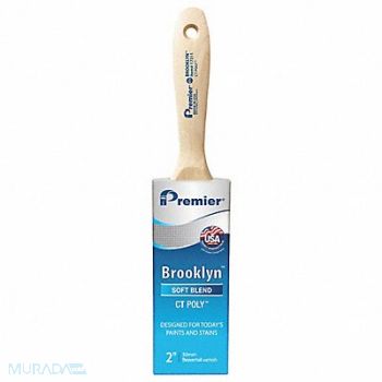 PREMIER Brush 2 Flat Sash Polyester 2 11/16 L, 55YE05