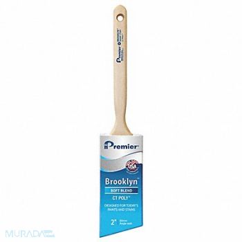PREMIER Paint Brush 2 Angle Sash PET 2 11/16 L, 55YE10