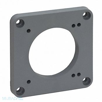 GRAINGER APPROVED Angle Adapter 5-13/64 L Aluminum, 55YF27