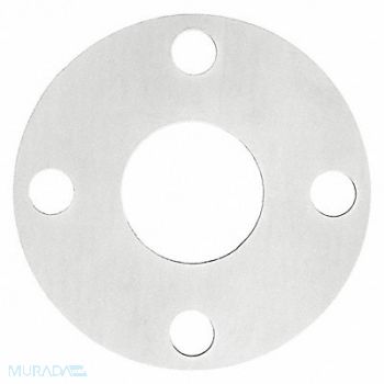 GRAINGER APPROVED Flange Gasket Full Face 1-1/2 Pipe, 55YX61