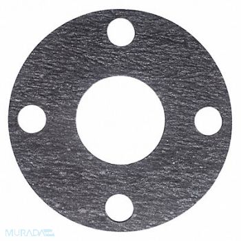 GRAINGER APPROVED Flange Gasket Full Face 1-1/2 Pipe, 55YY06